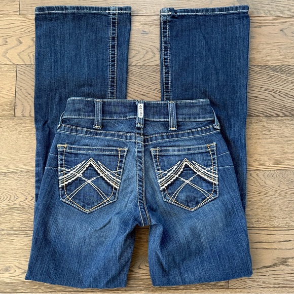 Ariat Real Denim Mid Rise Bootcut Jeans - Picture 1 of 10